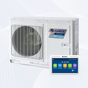 Pompe à chaleur air-eau compacte à ventilateur unique, aspect blanc, contrôle intelligent par application, fonctionnement silencieux, pour radiateur et système d'eau chaude sanitaire - Product Image 1