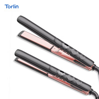 Torlin 2027 Produk Terbaru Catokan Rambut Elektrik Desain Rhombus Semprotan Cat Panas untuk Rambut Pendek 160-260C Penggunaan Hotel Catokan Pelurus Rambut Tipis