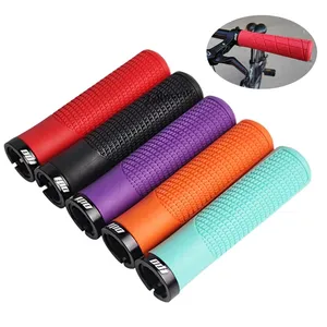 Handlebar Grips Mtb Road Bike Grips with Lock Ring Anti-slip Bicycle Handle Bar Cover Cycling Grip Cuffs BMX Accessories