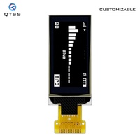 Mini écran de moniteur OLED de 1.3 pouces avec petit panneau d'affichage blanc AMoled 128x64 Module d'affichage SH1107 13pin PMoled