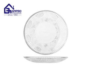 <span class=keywords><strong>Assiette</strong></span> de fruits en verre de 6 pouces <span class=keywords><strong>assiette</strong></span> de fruits ronde pressée à la machine <span class=keywords><strong>assiette</strong></span> de fruits personnalisée 5 modèles peuvent mélanger dans 1HQ - Product Image 5