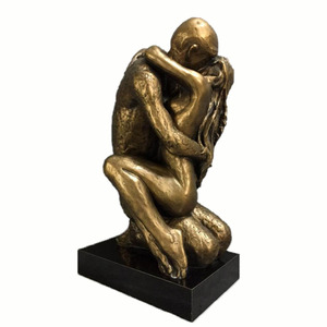 Figura figurine donna nuda statua in bronzo scultura per la decorazione domestica all'ingrosso metallo personalizzato a grandezza naturale Sexy arte popolare 1 colore - Product Image 3