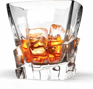 300毫升批发无铅水晶威士忌玻璃杯喝葡萄酒，玻璃杯水杯酒吧家餐厅