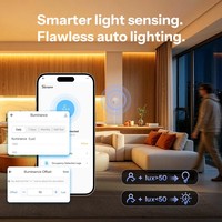 Sonoff SNZB-06P24 Sense Guard Capteur de présence humaine Zigbee pour usage intérieur, radar à ondes millimétriques 24 GHz avec contrôle via application via Matter pour la maison