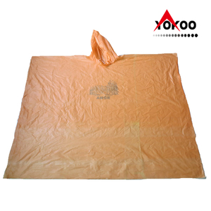 Promotional Impermeable Emergency PEVA Regen <b>Poncho</b> Lightweight <b>Poncho</b> Raincoat for European Market - Product Image 4