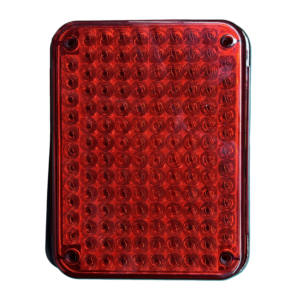 12V LED camion dei pompieri di emergenza luce di soccorso rosso blu quadrato lampeggiante luce di avvertimento materiale PC segnale di traffico per l'alta visibilità - Product Image 3