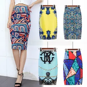 Wholesale 2022 fashion summer sexy Women floral print short hip skirt (C1082)