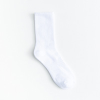 L & J Shoe Chaussettes décontractées pour hommes Jacquard en coton polyester de haute qualité avec logo brodé de lettres amusant personnalisable