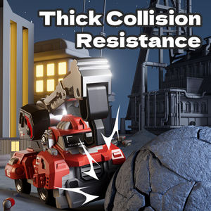Collection de camions de simulation urbaine, véhicules de construction à inertie, jouets d'ingénierie à friction pour enfants et garçons - Product Image 4