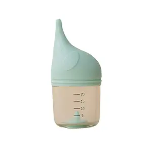 50ml Pet Feeding Bottle Nursing Pet Bottle Kit and Replacement Mini Nipples for Kitten Puppy Small Pet Feeding Tool