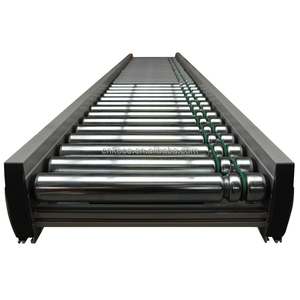 Convoyeur à bande plat vert de <span class=keywords><strong>PVC</strong></span> d'approvisionnement direct en caoutchouc de bande transporteuse pour la chaîne de production industrielle de nourriture - Product Image 2