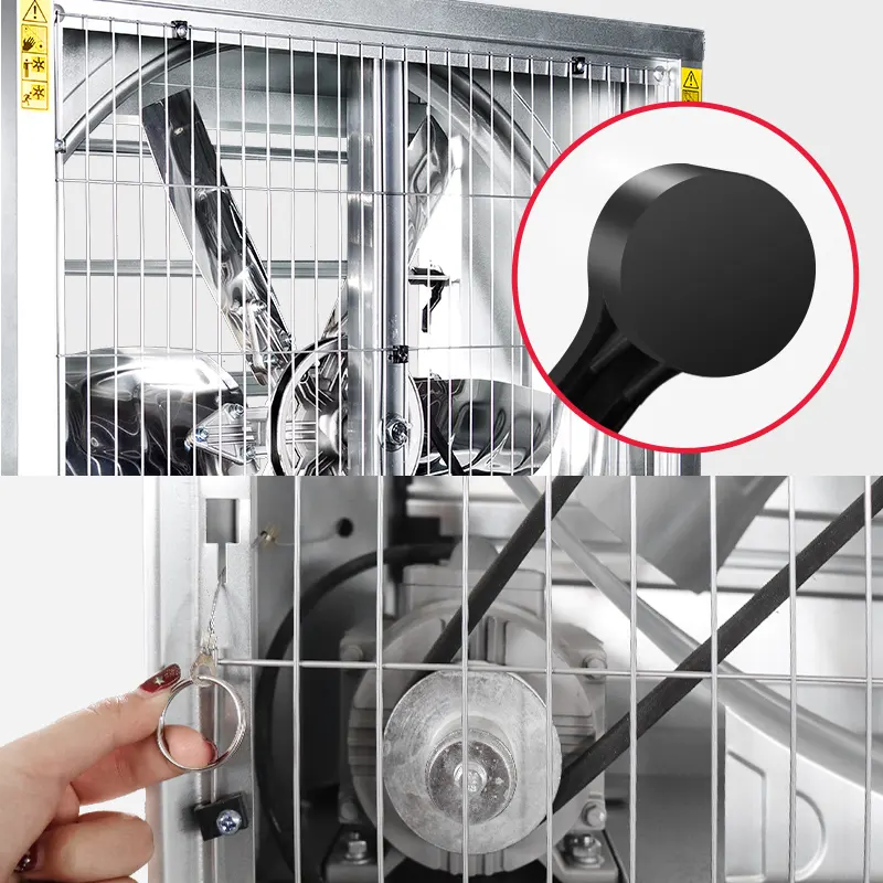 40 * 40CM industrial exhaust fan  cost-effective  powerful ventilation fan  galvanized wall fan