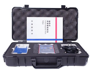 GOYOJO Digital <b>Pocket</b> Surface Roughness Tester Meter (RaRzRq Rt) 1.25mm 4.0mm Black <b>Plastic</b> Low Variability 6% 1 Year Warranty - Product Image 2