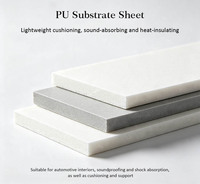 Feuille de mousse de polyuréthane légère et haute résistance pour kits d'intérieur de voiture, épaisseur 4-10 mm