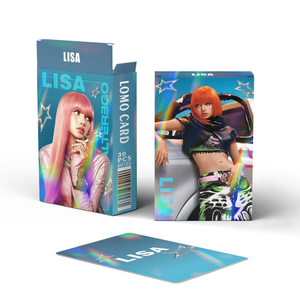 บัตรของขวัญเคลือบกระดาษแบบโฮโลแกรม30ชิ้นสำหรับแฟนๆ <span class=keywords><strong>lisa</strong></span>/jisoo/ges/<span class=keywords><strong>jennie</strong></span> kpop - Product Image 1
