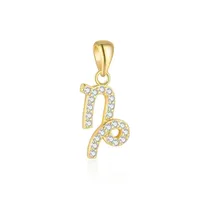 Collier Pendentif Minimaliste Douze Constellations S925 en Gros avec Breloque Cristal et Chaîne, Collier Zodiaque pour Femme, Bijoux