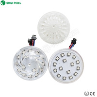 Éclairage de fête foraine UCS2903, LED cabochon 60 mm, lumières pixel RGB pour manèges
