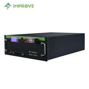 Cải thiện máy chủ Rack năng lượng mặt trời lưu trữ pin hệ thống sao lưu 10kwh 5kwh 100Ah 48V LiFePO4 Pin gói - Product Image 1