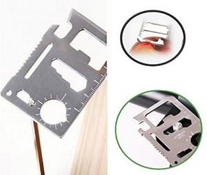 Outil multifonction 46 en 1, outil de poche multifonctionnel pour l'extérieur, outil de survie, ouvre-bouteille, gadget de survie pour hommes - Product Image 2