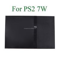 Coque en plastique pour PlayStation 2 7W 70000, boîtier complet avec étiquette autocollante à vis pour PS2 Slim 9W 90000 3W 30000