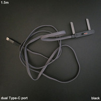 Câbles USB-C vers USB-C PD 60W pour téléphones mobiles, compatibles avec les supports mains libres et adaptés aux jeux, en vrac