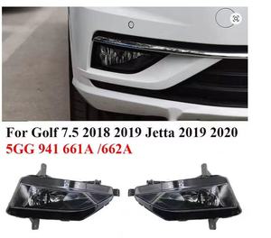 Conjunto de Faros Antiniebla Delanteros para Automóvil con Bombilla Halógena para Golf 7.5 2018 <span class=keywords><strong>2019</strong></span> <span class=keywords><strong>Jetta</strong></span> <span class=keywords><strong>2019</strong></span> 2020 5GG 941 661A /662A - Product Image 4
