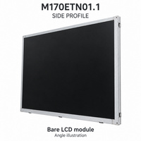 AUO M170ETN01.1 Layar LCD TFT TN 17 Inci 1280x1024 SXGA 250 Nits 30 Pin Dual Channel LVDS untuk Monitor dan HMI