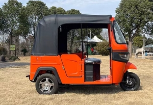 Motocicleta Eléctrica de 3 Ruedas con Carrocería Abierta de 3000W, Tipo <span class=keywords><strong>Bajaj</strong></span> Africa Keke, con Características Comunes - Product Image 2