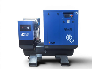15kW (20HP) 10 Bar All-in-One Screw Air <b>Compressor</b>, 7.5kW 10HP <b>Industrial</b> <b>Compressor</b> with 100L Tank & Dryer, Plug & Play - Product Image 5