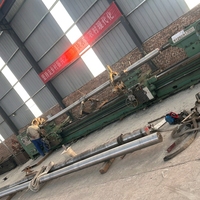arbres d'hélice marins en acier inoxydable sur mesure, arbres de transmission pour navires, arbres de quille longs et arbres de quille courts