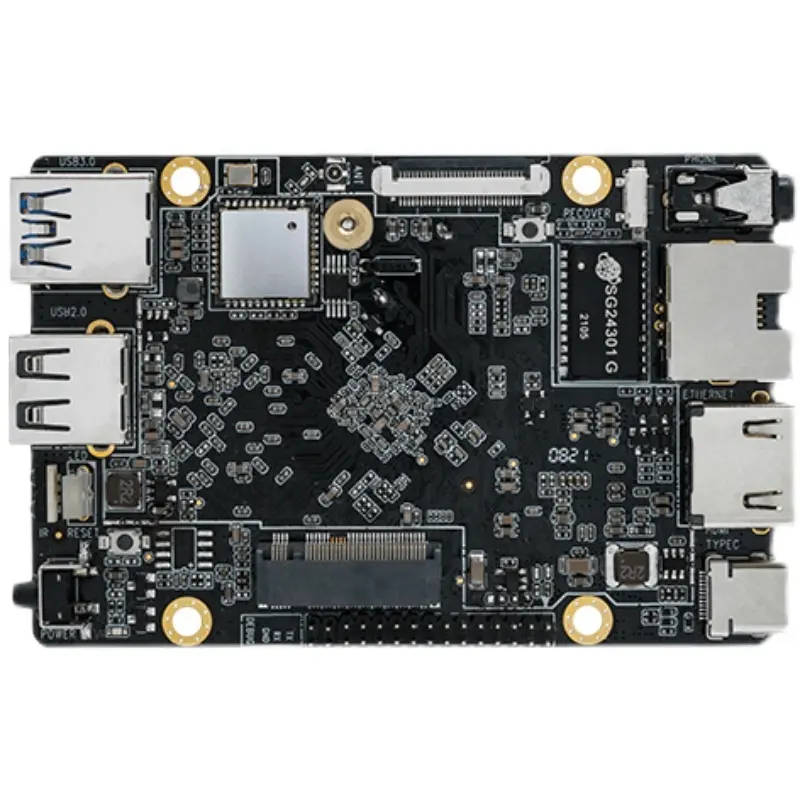 Rockchip Rk RK3566 Quad Core Ai Iot Arm Embedded Industriële Open Source Ontwikkeling Android 11.0 Linux Os Pc Board Moederbord