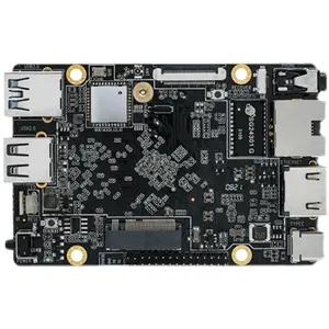 Rockchip RK RK3566 Quad Core AI IOT ARM Motherboard Papan Pc Os Linux Android 11.0 Pengembangan Sumber Terbuka Industri Tertanam