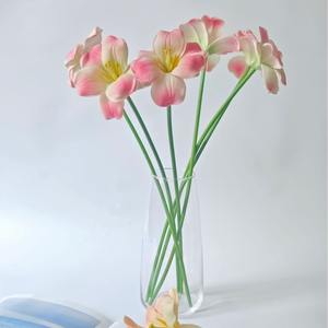 Tulipán Artificial de Goma PU Suave de 44 cm de Alto, Simulación Realista para Decoración de Bodas - Product Image 4