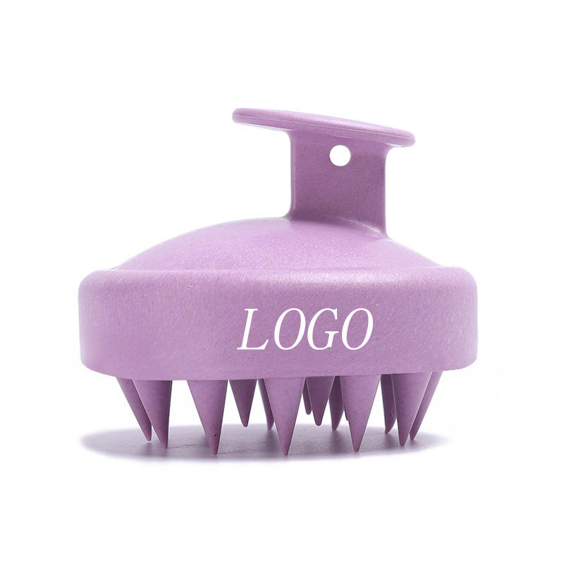 Customized Silicone Scalp Massager Shampoo Brush for Home