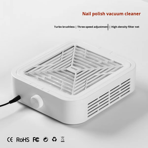 Aspirateur à poussière pour ongles sans balais 120W Turbo, 30000 tr/min, forte aspiration, ABS blanc, carré, 220V, machine de manucure pour salon - Product Image 1
