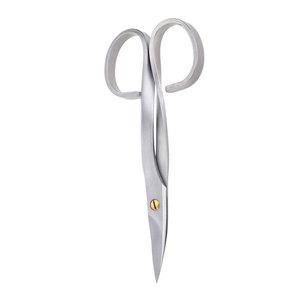 Ciseaux à ongles professionnels de haute qualité en acier inoxydable, lame courbée, pointe acérée, durables, pour manucure et pédicure - Product Image 2
