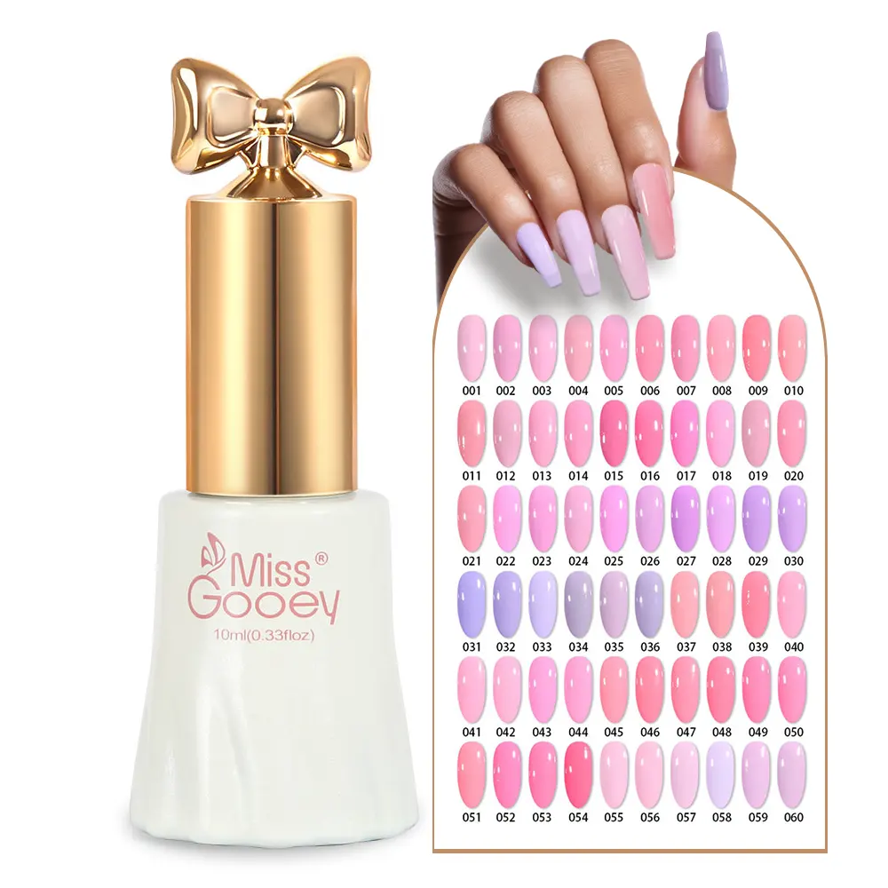 Xu Hướng Mới Lâu Dài Biểu Tượng Tùy Chỉnh Ngâm Tắt 10Ml Nail Gel Đánh Bóng Nhãn Hiệu Riêng Màu Nail Polish Set UV Gel Đánh Bóng Móng Tay Keo