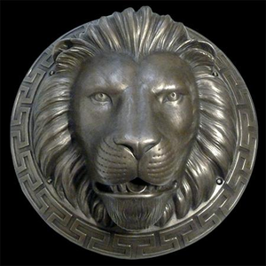 Magnifica testa di Leone spruzza acqua scultura in bronzo muro Leone statua in bronzo - Product Image 6