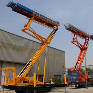 Plataforma Elevadora Hidráulica de Control Remoto Tipo Oruga Roja para Alturas Elevadas, Capacidad de Carga de 4~20T, con Sistema de Perfilado por Rodillos - Product Image 3