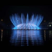 Fuente Musical Danzante de Alta Calidad de 300 Metros, Estilo Isla de Bagdad, Calidad Dubai