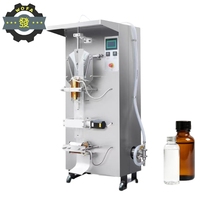 Water, sap, melk, dranken Vloeibare zakverpakkingsmachine SJ-ZF1000, 50-500 ml verticale achteraf verzegelende vul- en sluitapparatuur