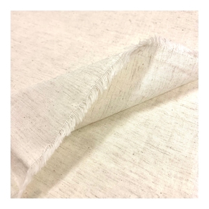 Tela de Mezcla de Algodón y Lino de Buena Calidad en Rollo, Lote al por Mayor, Tela Tejida de Mezcla de Algodón y Lino de Fábrica, Color Sólido - Product Image 3