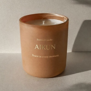 AIKUN Factory Direct Supply Handcrafted <b>Large</b> Jar Private Label Scented <b>Candle</b> for Living Room Relaxation - Product Image 1