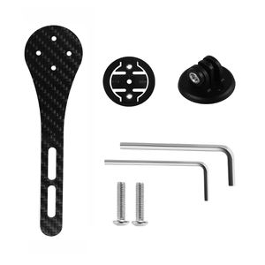 Vélo de route ordinateur de guidon aéro intégré support de montage en carbone pour Garmin <span class=keywords><strong>Bryton</strong></span> Wahoo - Product Image 3