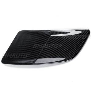 New a Pair Car Front Hood Vents for Ford for Mustang 2015-2017 3K Carbon Fiber 5432 Car Air Intake Scoop <b>Bonnet</b> Hood Vent - Product Image 4