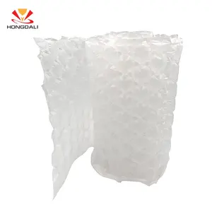 Wholesale Manufacture Plastic Anti-shocking blow up air packaging bags Inflated Gourd Shape Membrane Wrapping Roll