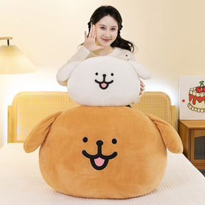 New Line Super Soft Plush Puppy Pillow PP Cotton Filled <b>Doll</b> Embroidered Polyester Stress Relief Girl Bed Sleep Pillow Wholesale - Product Image 5
