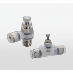 ตัวควบคุมการไหลของ Pisco PP (โพรพิลีน) วาล์วควบคุม PJSMU6 SUS304 - Product Image 1