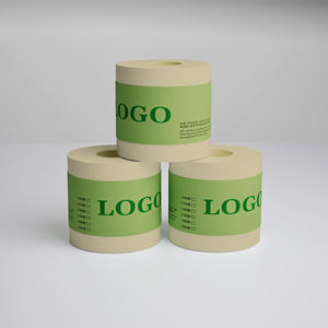 Rouleau jumbo de papier toilette en pâte de bambou 2 plis de haute qualité avec conception sans noyau - Product Image 5