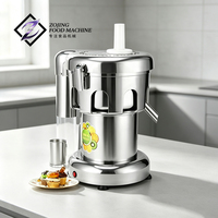 RVS professionele restaurant-sapcentrifuge met centrifugale extractie voor hotels, juicebars en cafés